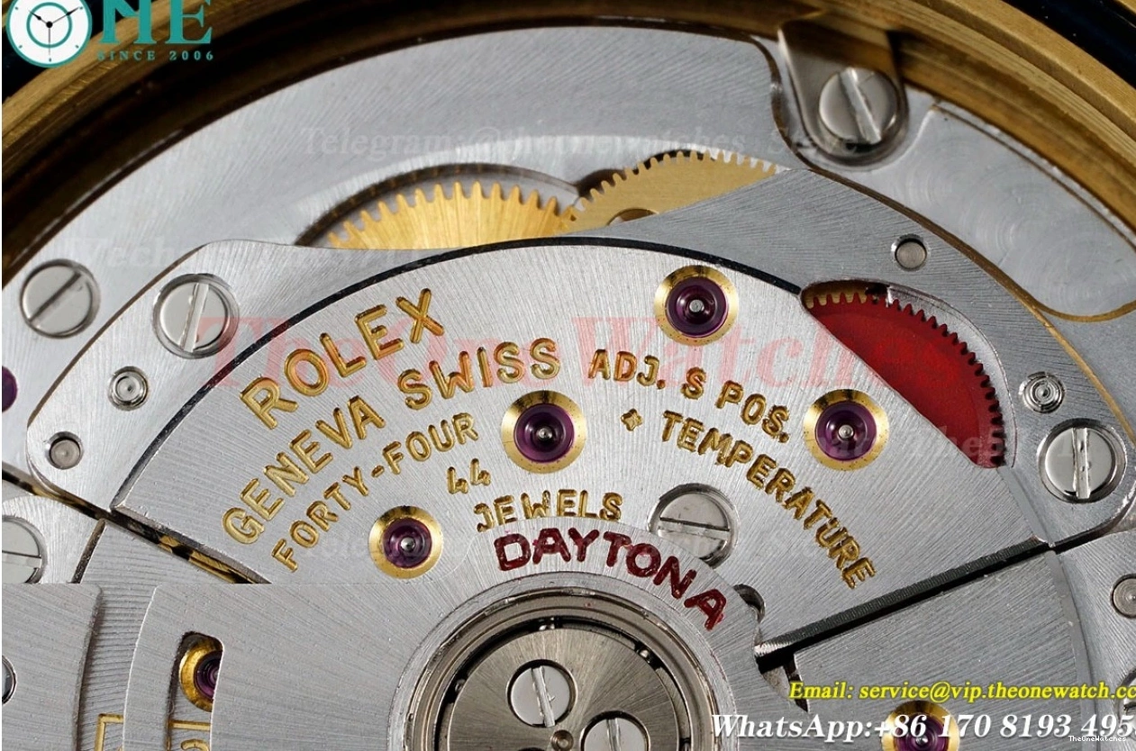 N6F Daytona 40mm Black 116518 Dia DD4130 RU Gem YG 0218